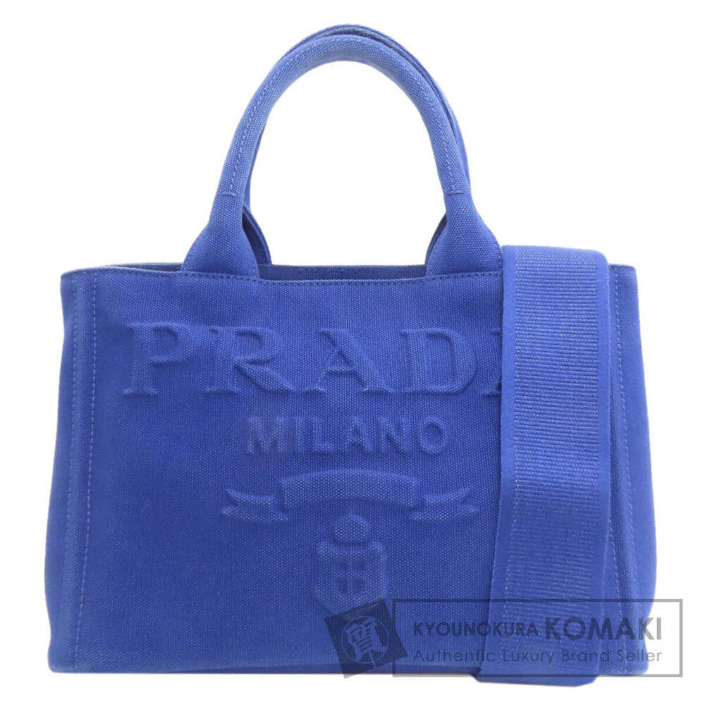 Prada Canapa Handbag Canvas